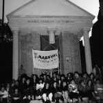 Estudiantes de Filosofía y letras en huelga