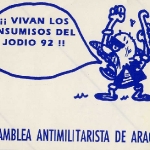 Asamblea antimilitarista de Aragón