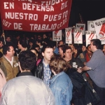 Manifestación Tudor 1995